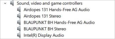 Sound, Video, and Game Controllers