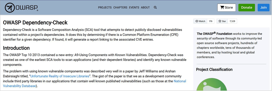 Dependency-Check by OWASP