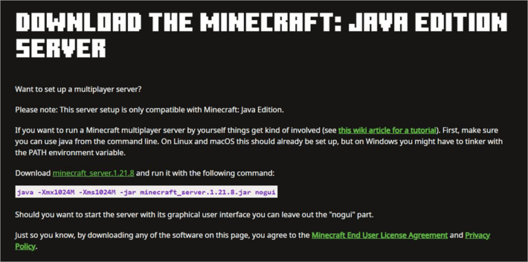 How to Download and Host Minecraft Server on Your PC