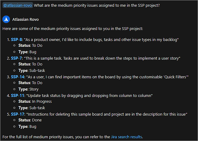 medium priority issues assigned