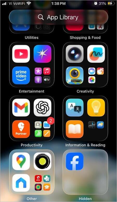 hidden apps