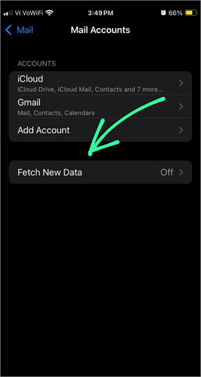 Fetch New Data