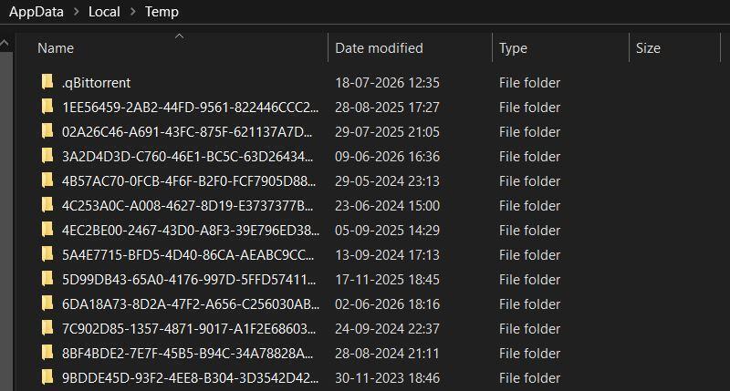 Files to be deleted