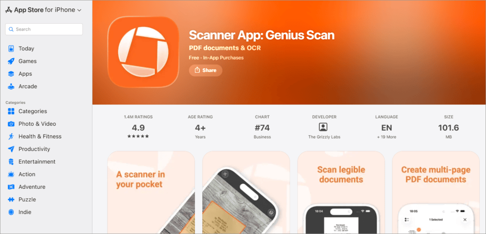 Genius Scan