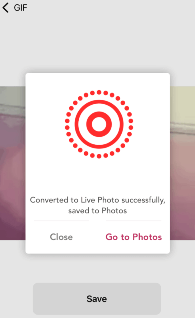 Gifive - Live Photo generated in a second