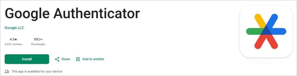 Google Authenticator