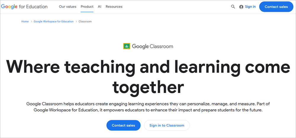 Google Classroom