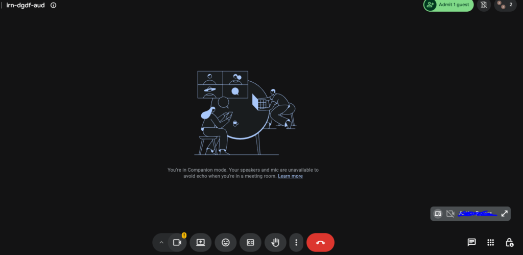 Google meet - collaboration features