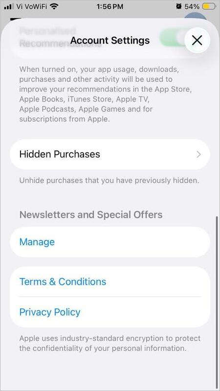 Hidden Purchases
