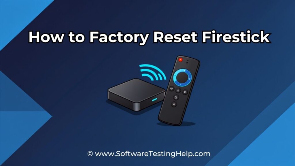 How To Factory reset Firestick TV