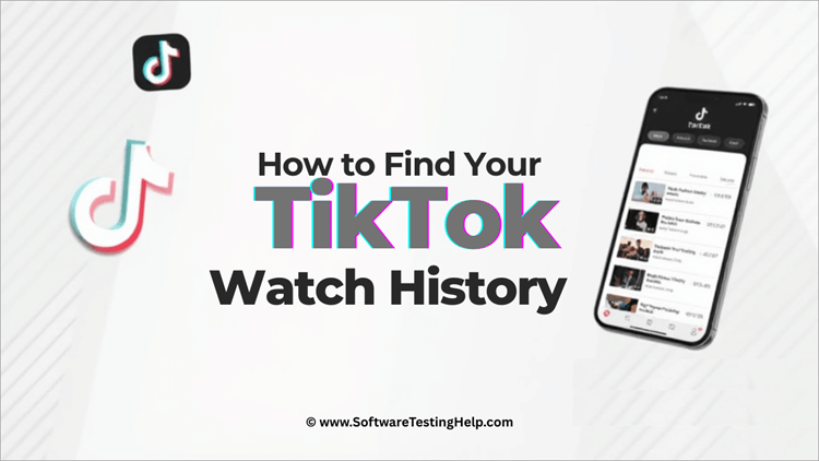 see TikTok watch history