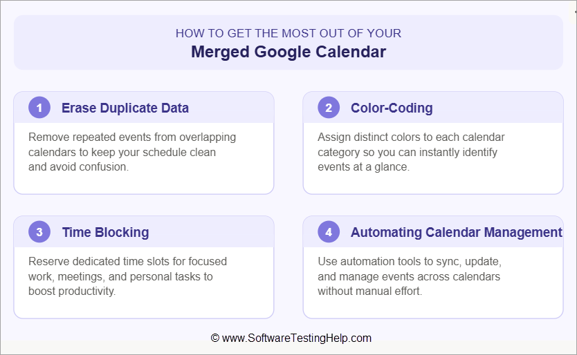 Merged Google Calendar Benefits