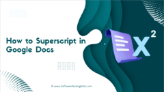 How to Superscript in Google Docs
