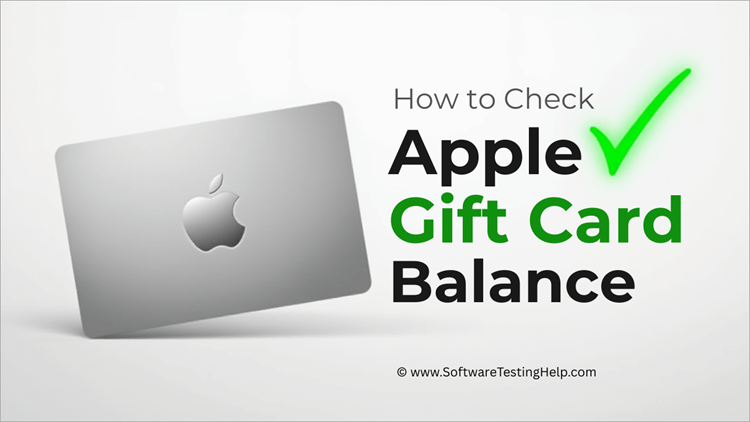 How to check Apple gift cards balance