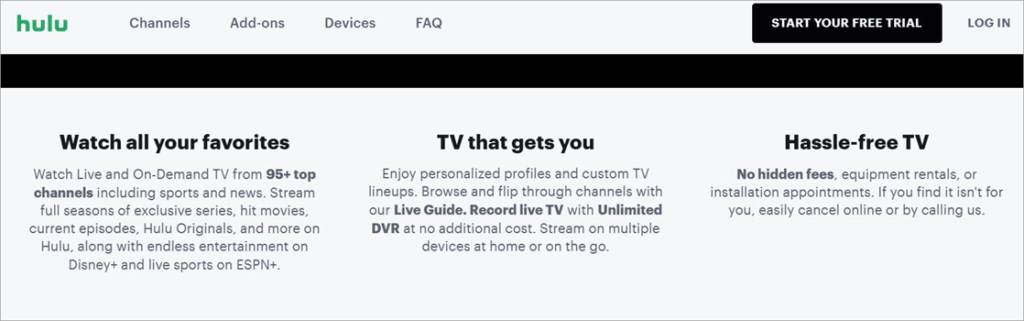 Hulu + Live TV
