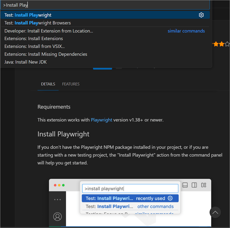 Install Playwright