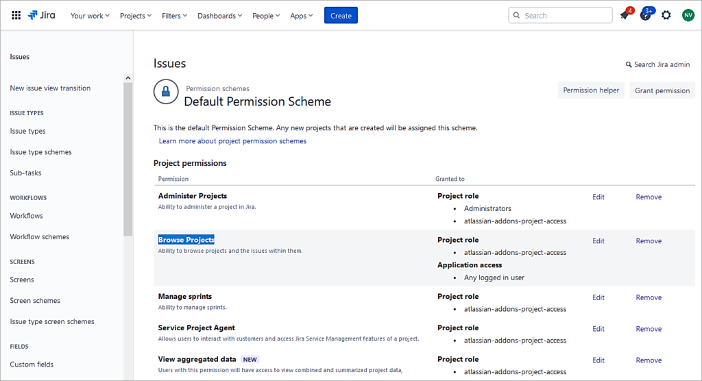 JIRA - Click-on-Edit-next-to-the-Browse-Projects-action