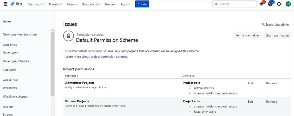 JIRA - Click-on-Grant