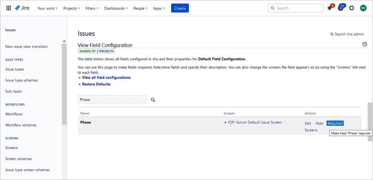Jira Cloud Projects - Create/Edit and Customizations