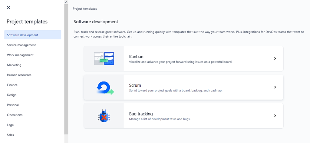 JIRA - software development