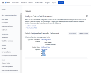 Jira Cloud Projects - Create/Edit and Customizations