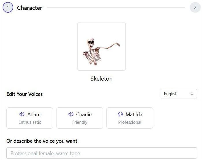 Krikey Text-to-Speech and AI Voiceover Generation