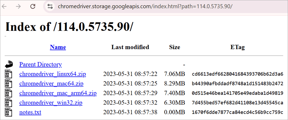 Latest Chrome Driver Download