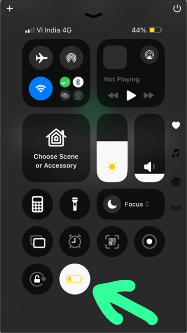 Low Power mode icon