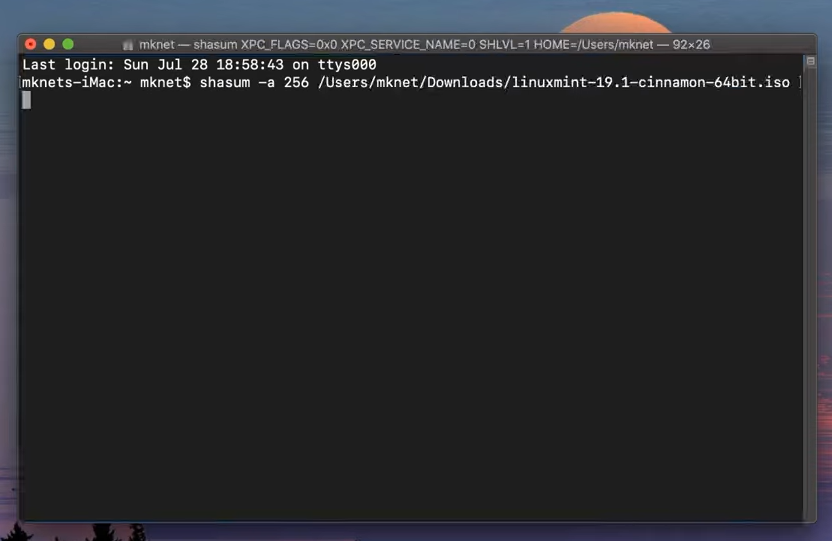 Mac Open Terminal