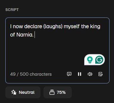 Magnific Write the script for voice generator