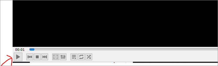start media and pause