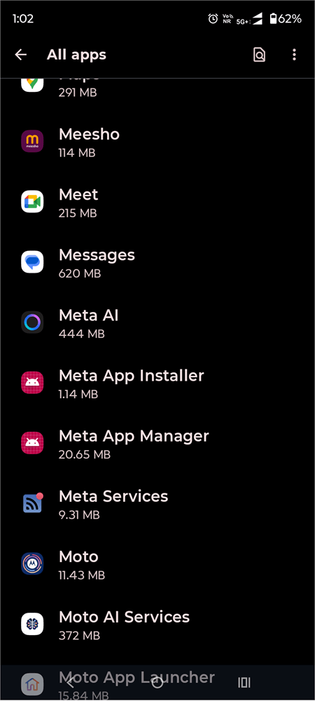 Messages in Apps