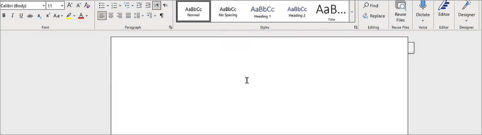 Blank Document