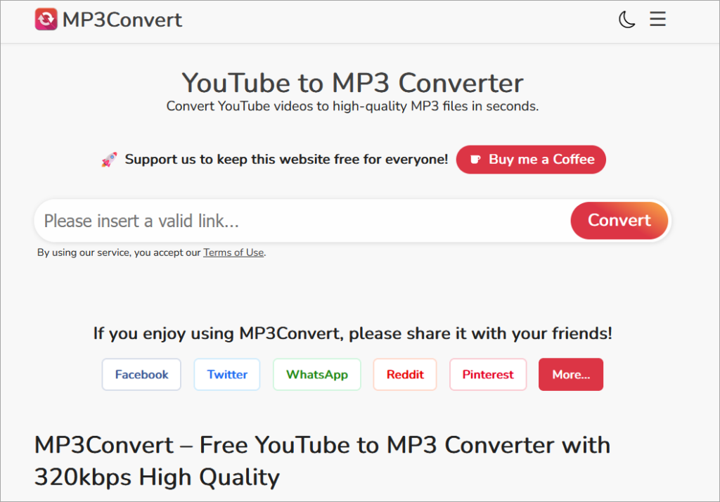 Mp3Convert.io