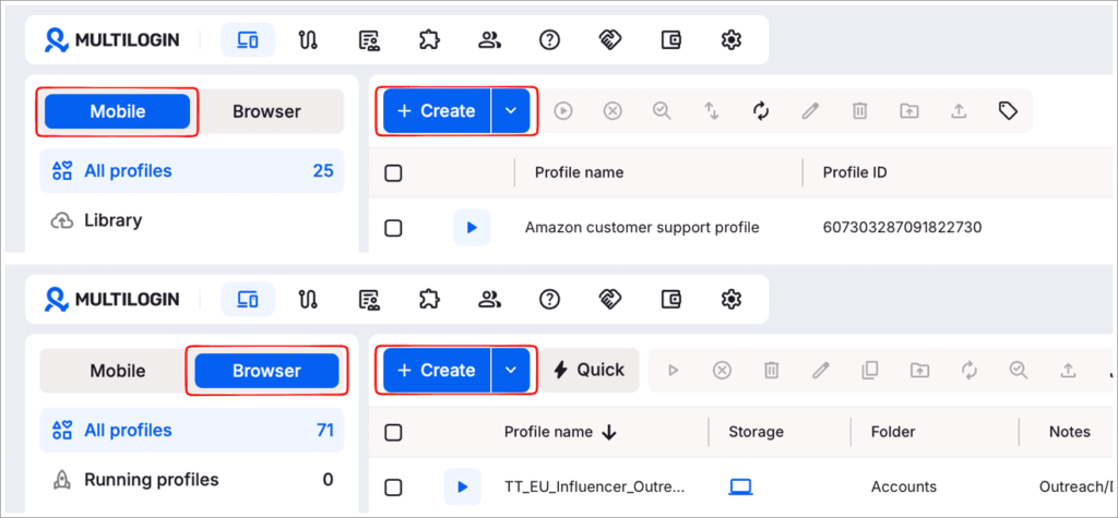Get started with Multilogin