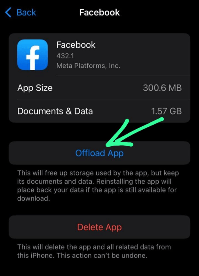 Offload app