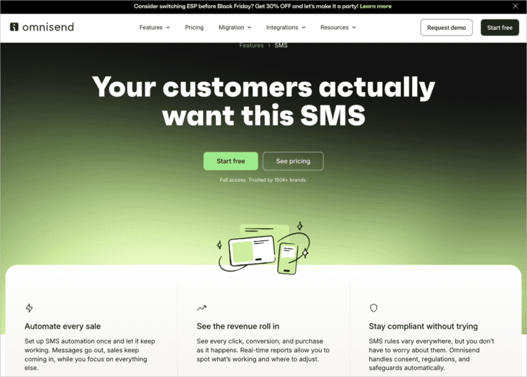 Omnisend mass email Mass Text Messaging Services