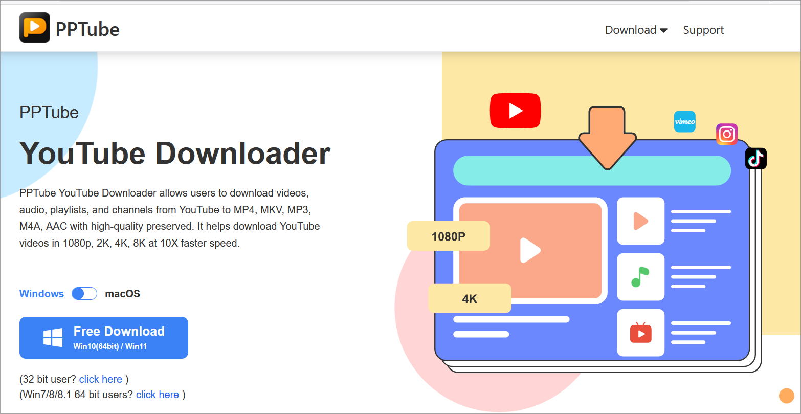 PPTube YouTube to MP3 Downloader