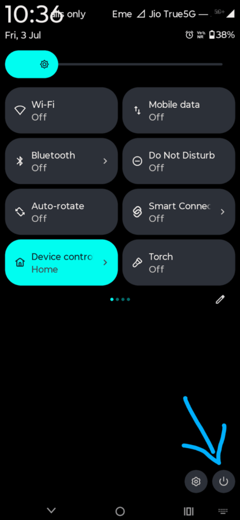 Power key Button