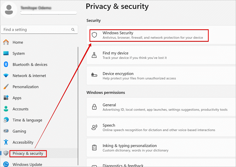 Privacy and security