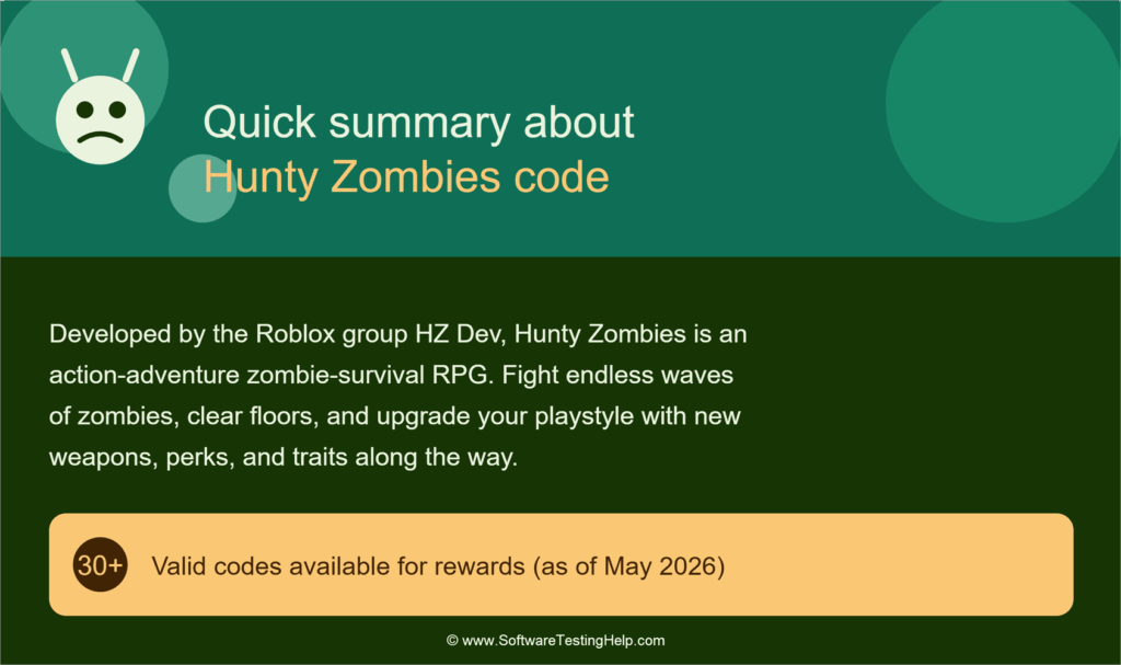 Quick Summary of Hunty Zombie Codes