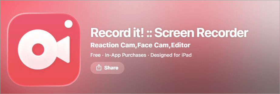 Record it