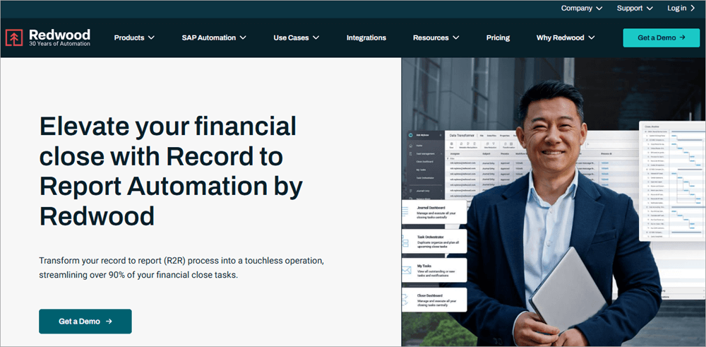 Record to Report by Redwood