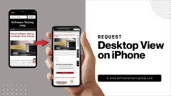 Request Desktop View on iPhone