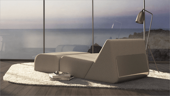 Resonate Meditation Couch