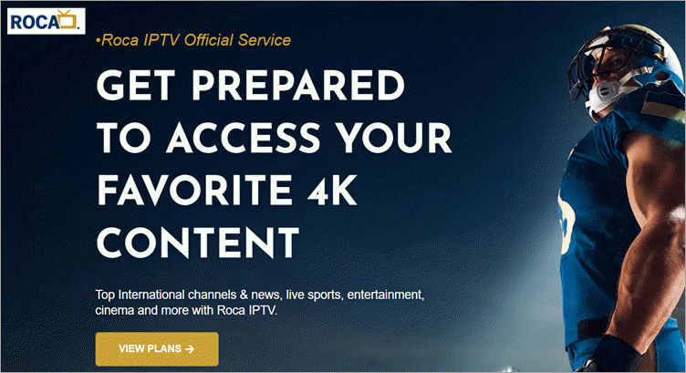 Roca Dashboard iptv provider uk