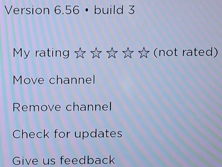 Roku Options menu