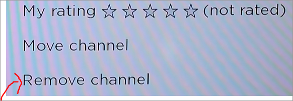 Roku remove channel