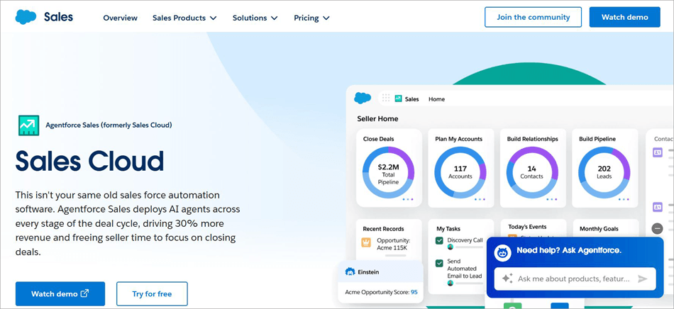 Salesforce Sales Cloud