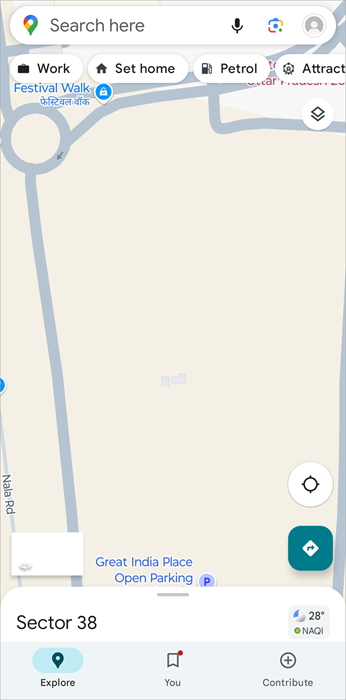 Search a location GM